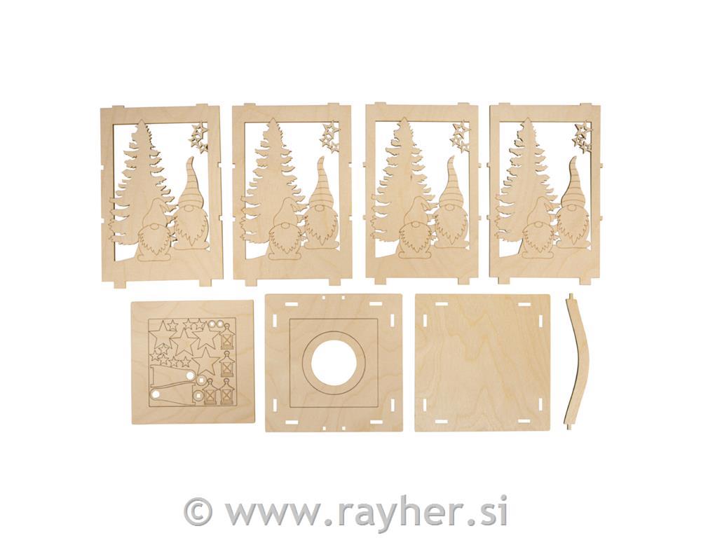 Sestavljanka lanterna Škratova dežela