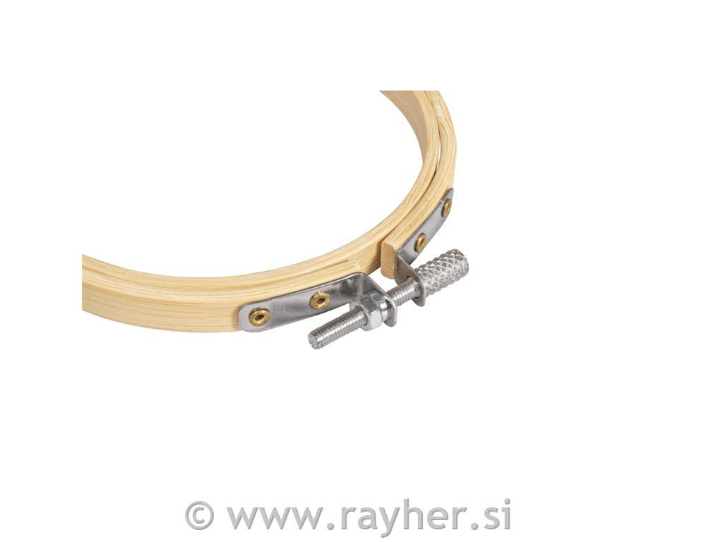 Obroč za vezenje iz bambusa, 10cm