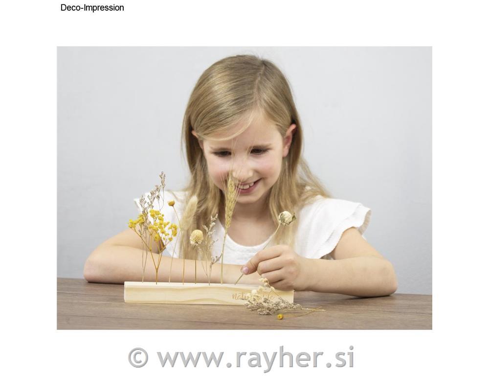 Leseno stojalo za suho cvetje, 22,5x4x2,4cm