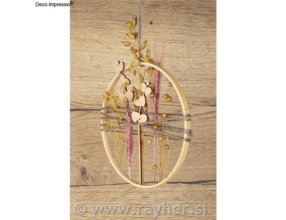 Leseni okras, Evkaliptus, 15+20cm, set 3