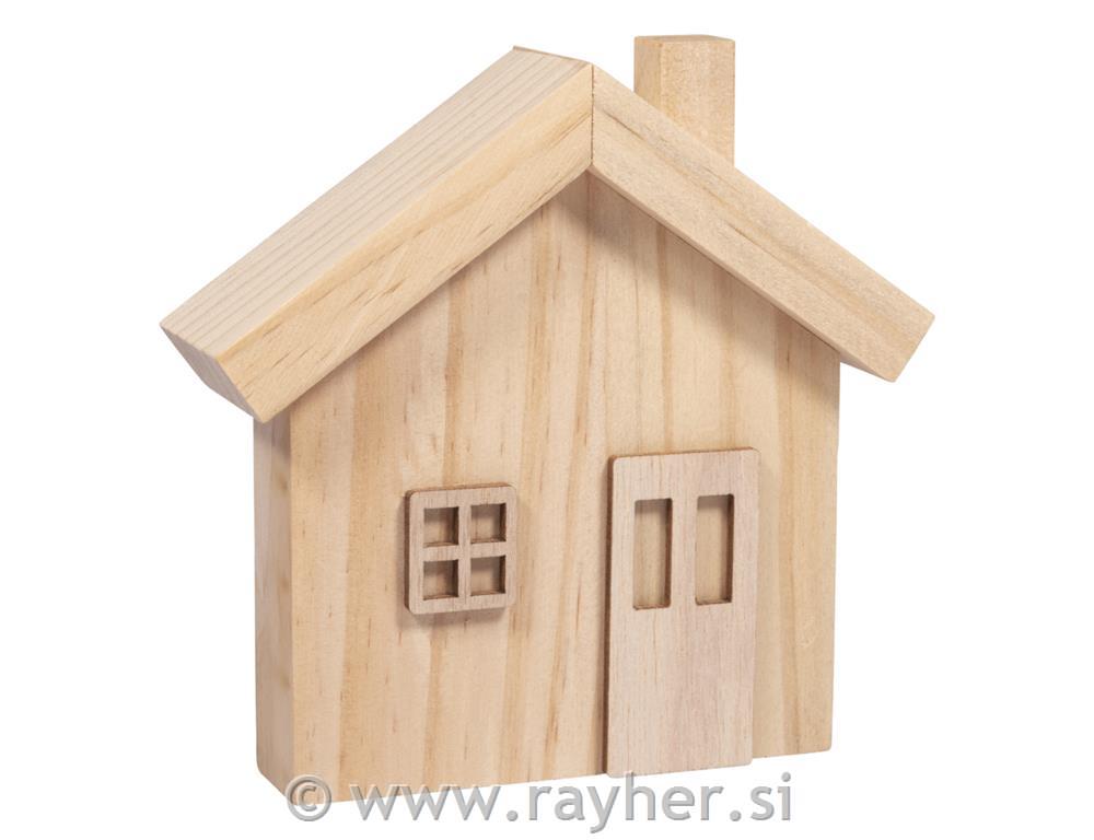 Wooden House 11,5x3,5x11 cm