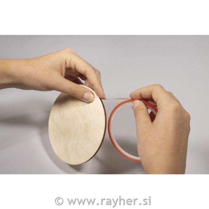 Leseni diski, 7,5-10 cm, debelina 4 mm, 10 kosov