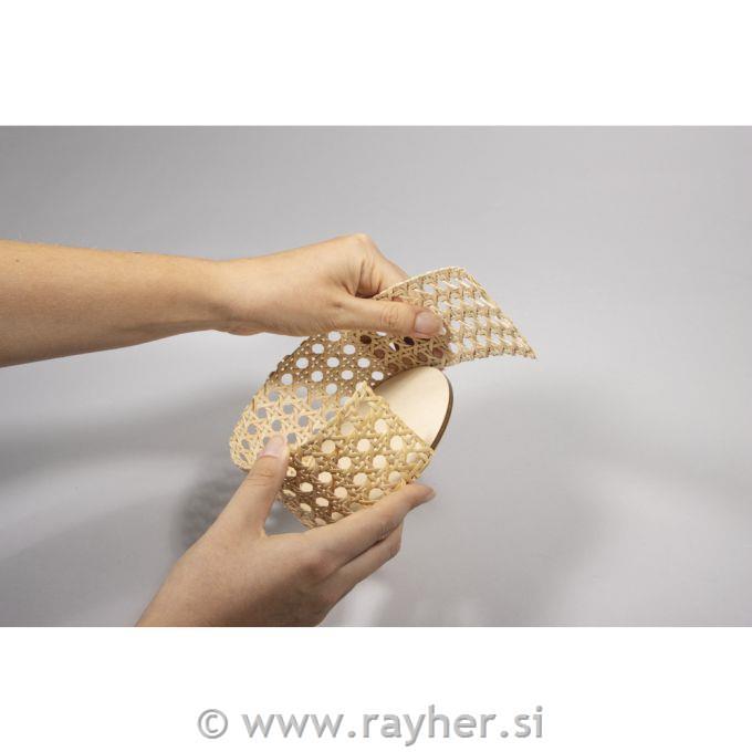 Leseni diski, 7,5-10 cm, debelina 4 mm, 10 kosov