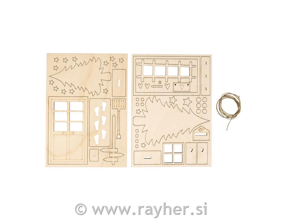 Leseni set za palčkovo deželo, 53-delni