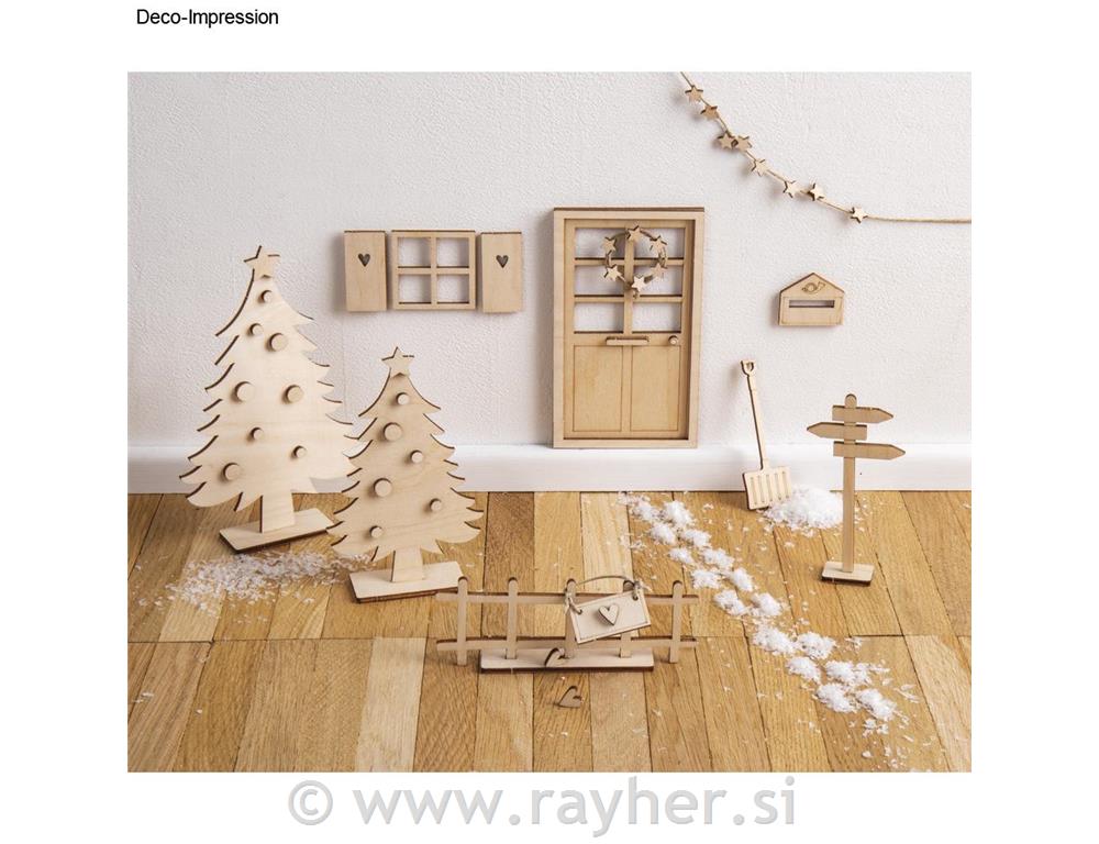 Leseni set za palčkovo deželo, 53-delni