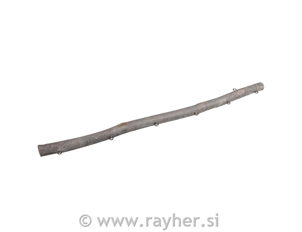 Palica naravna z zankami za obešanje 40 cm