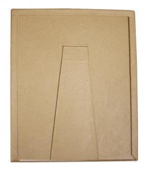 Okvir za slike iz papirne mase, 23x28x1cm, za 13 fotografij