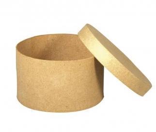 Škatla iz papirne mase, 7cm ,višina 11cm