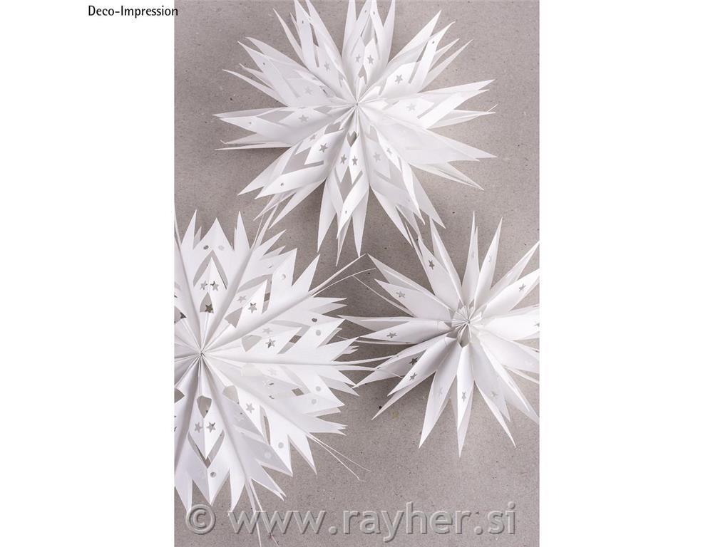 Vrečke papirnate 5,3x11,5 cm 60g, 50 kosov, bele