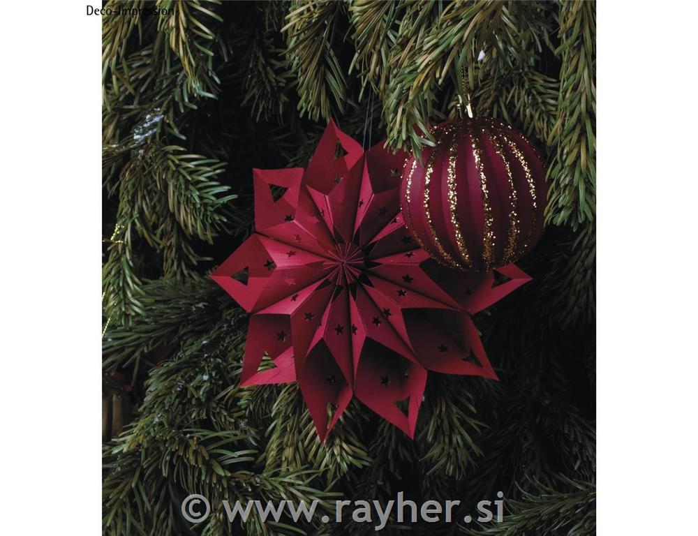 Vrečke papirnate 5,3x11,5 cm 60g, 50 kosov, bordo rdeče