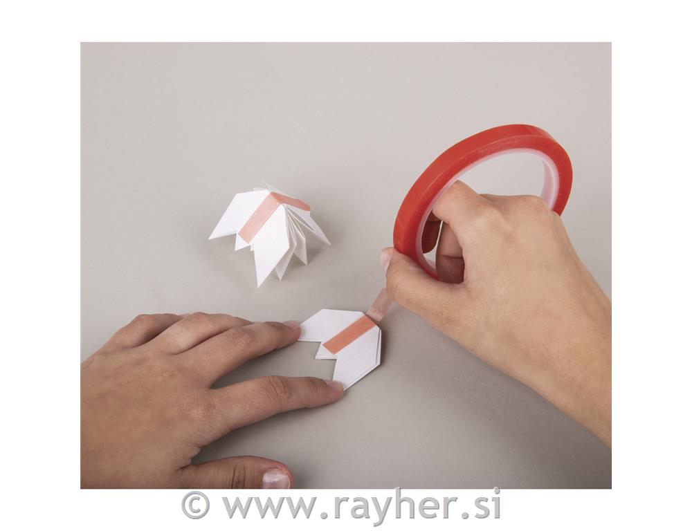 Mini paper bag XXS, white, 4.5x6cm, tab-bag 50pcs