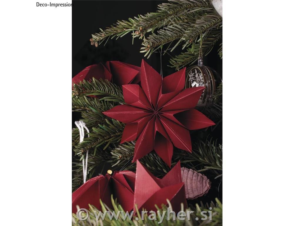 Vrečke papirnate 4,5x6 cm 60g 50 kosov, bordo rdeče