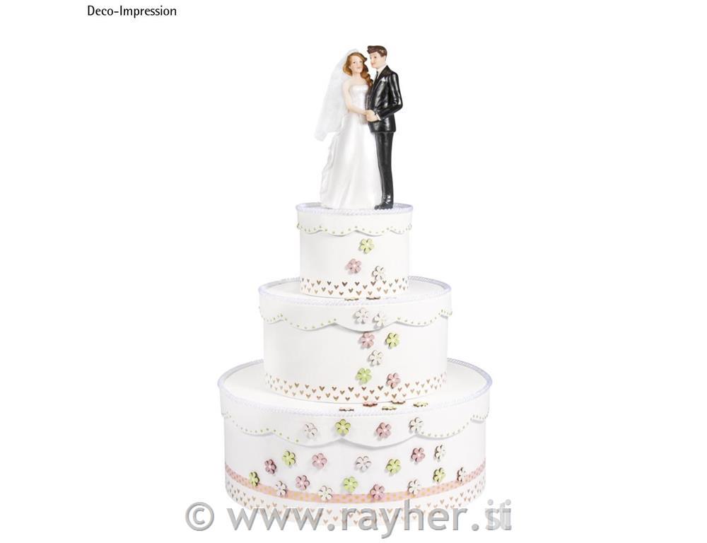 Set of pap.mach. Boxes Recycled 100%, o23.8x9cm/o16.8x8cm/o10x7cm, Set 3pcs