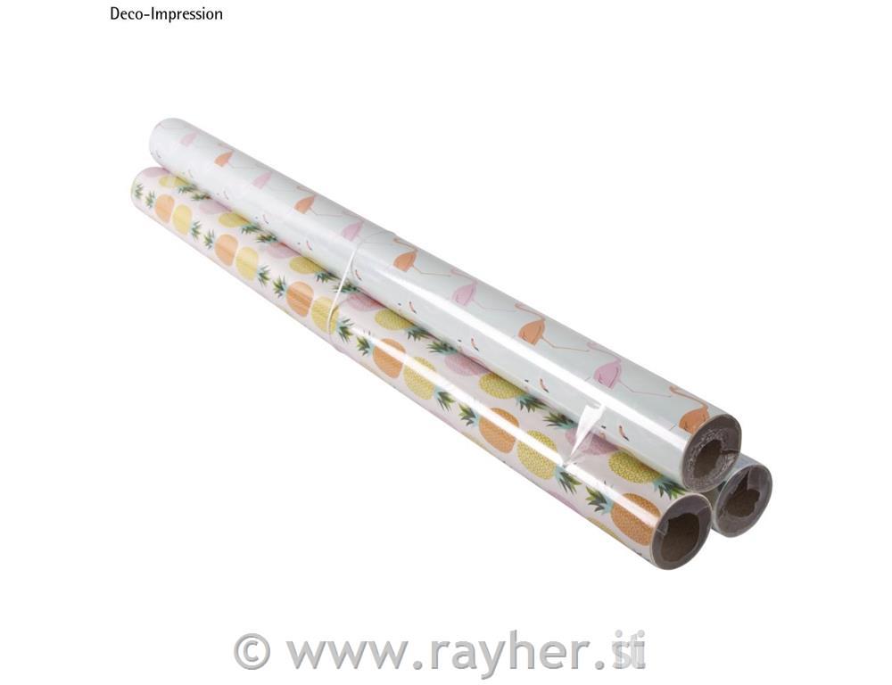 Ovijalni papir - Tropical, 70x200cm, 80g/m2, set 3