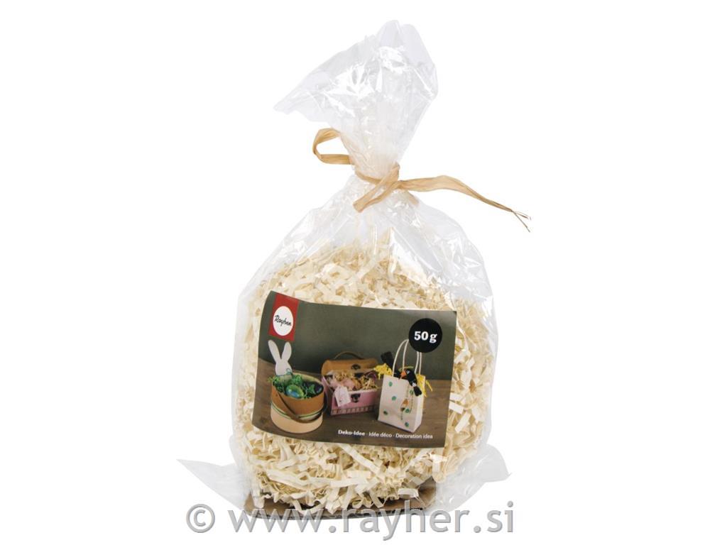 Papirna dekoracija, bež, 50g