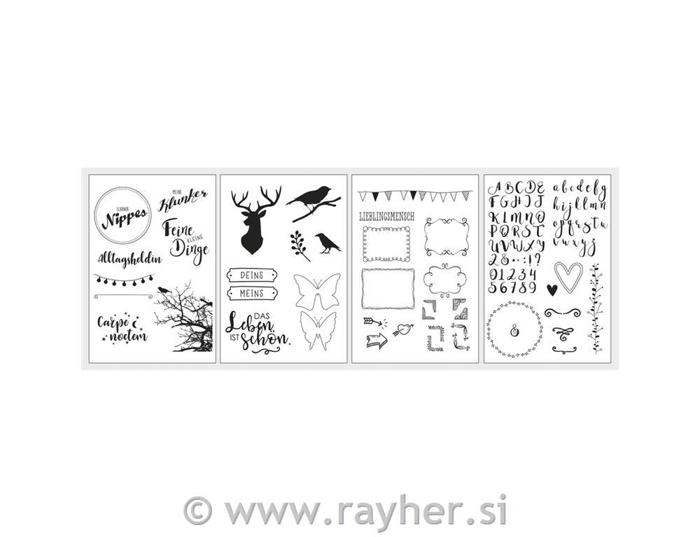 Transfer "Lifestyle", 5xA4 transfer papir+predloge
