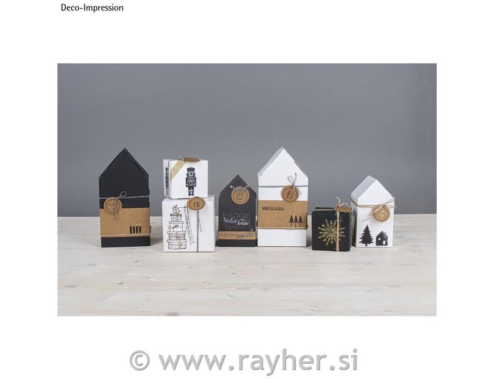 Folding box Houseblack