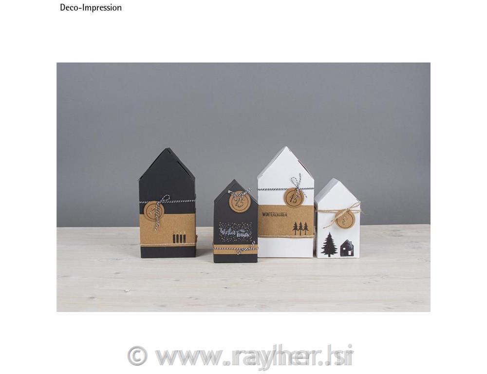 Folding box Houseblack