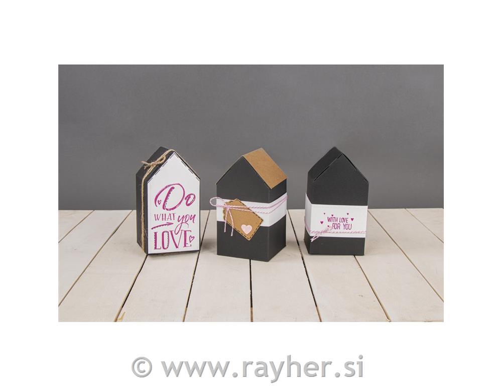 Folding box Houseblack