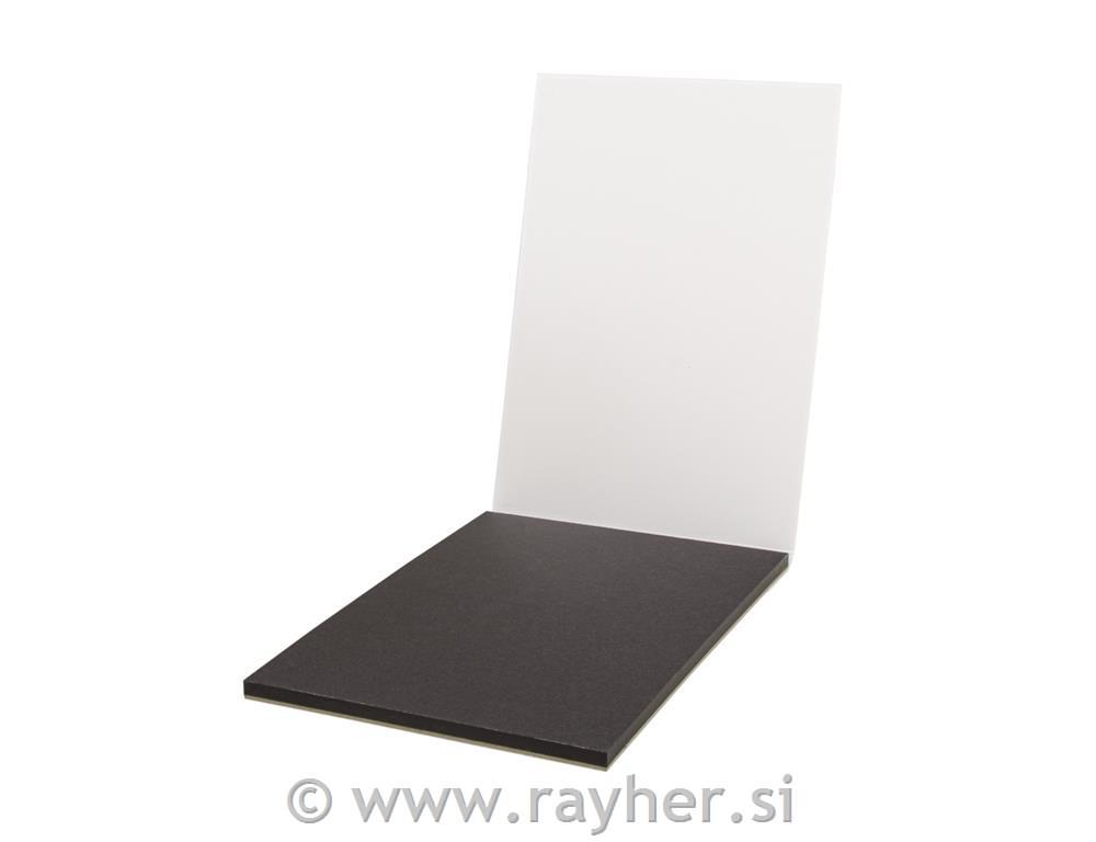 Blok akvarelni/Mixed Media, črn,150x210mm,270 g/m2,15 listov