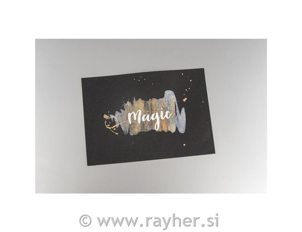 Blok akvarelni/Mixed Media, črn,150x210mm,270 g/m2,15 listov