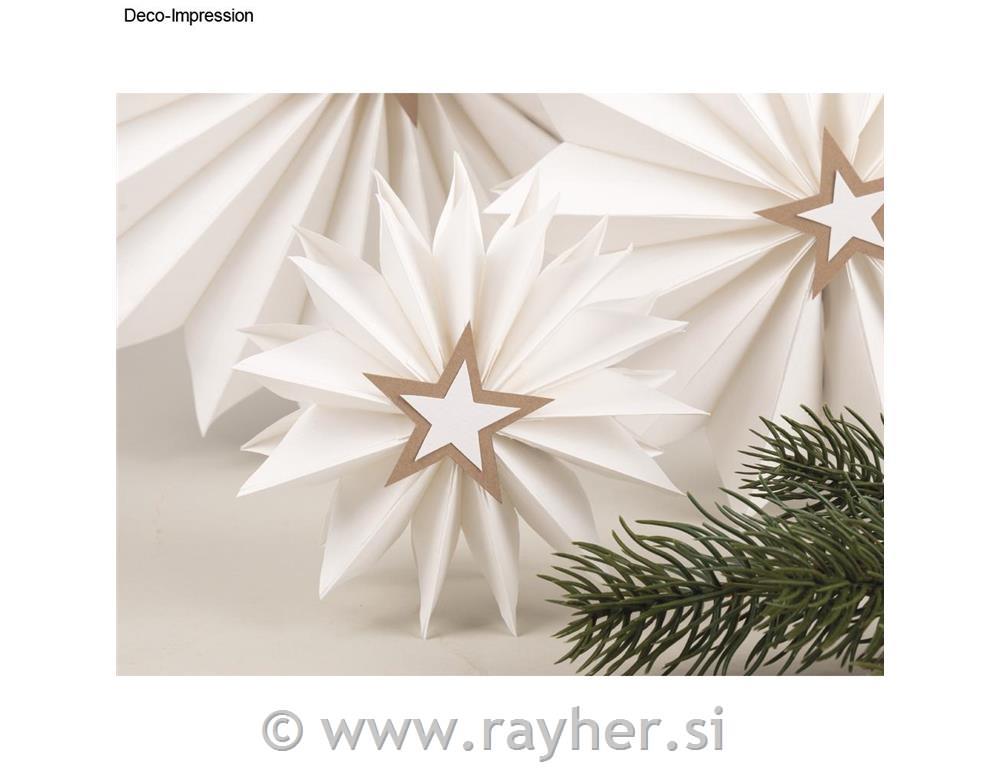 Set za izdelavo zvezd iz pap. vrečk