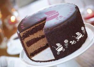 Šablona za torto "Baby", 26cm, + bordura, 22x8cm, set