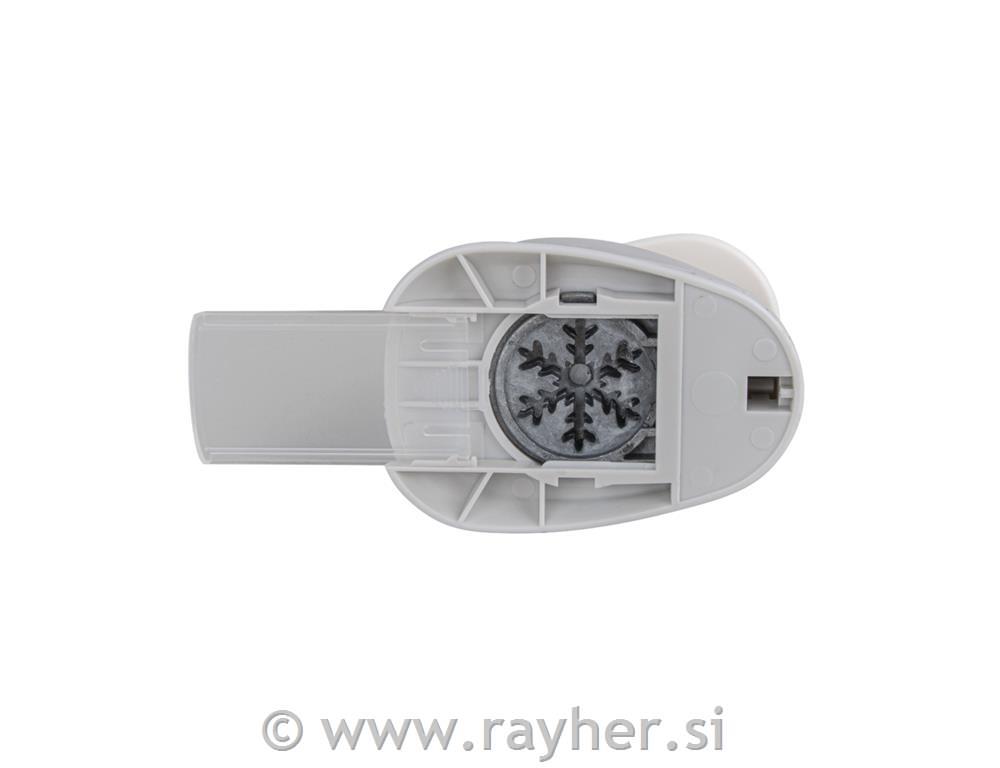 Motive puncher: snowflake, 2.54cm , (1"), tab-blister 1pc