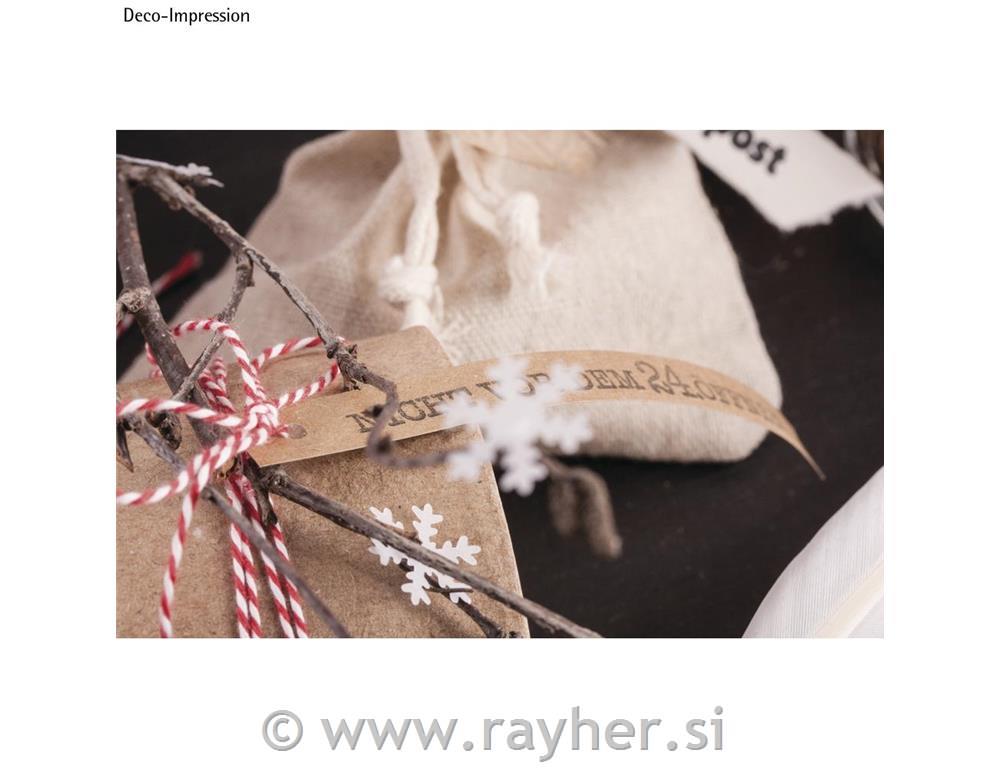 Motive puncher: snowflake, 2.54cm , (1"), tab-blister 1pc