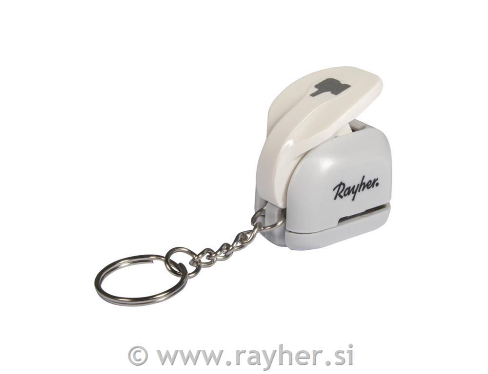 Luknjač mini obesek, všeček, 0.95 cm