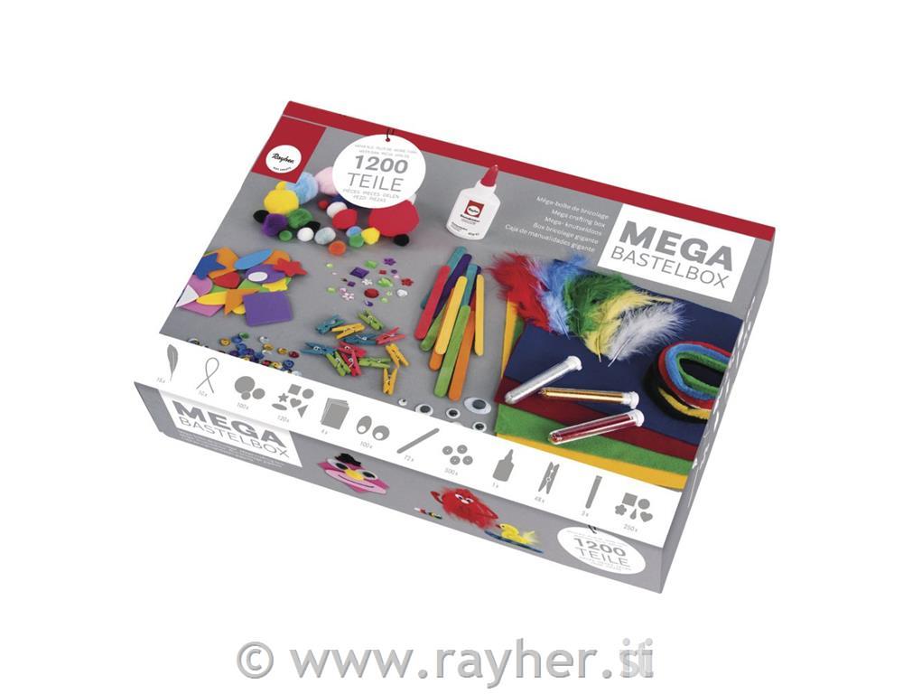 Mega crafting box, 1.200 pcs.