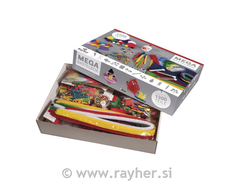 Mega crafting box, 1.200 pcs.