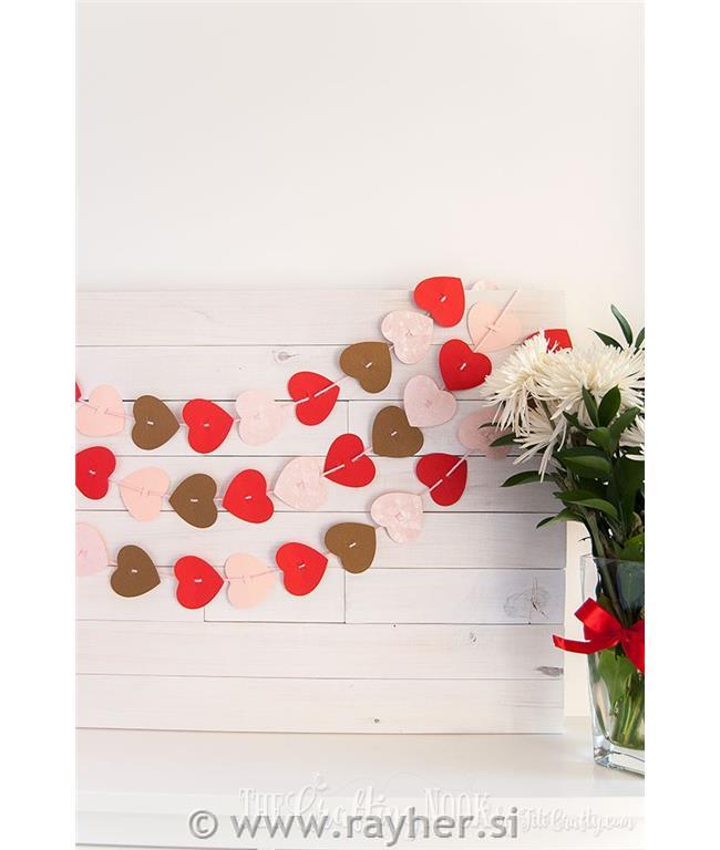 Luknjač: Srce, 7.5cm o, (3")