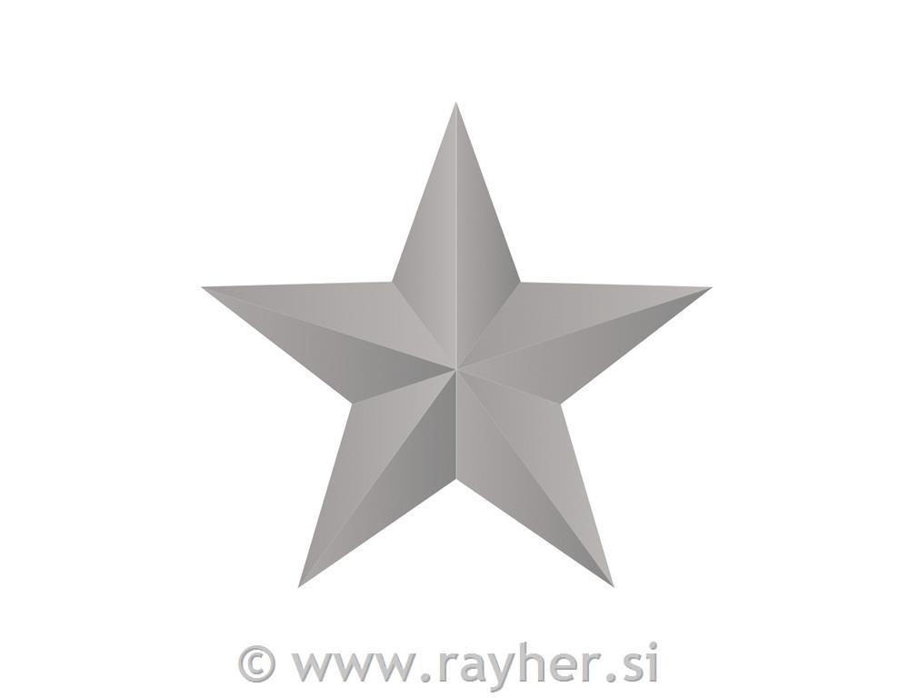 Luknjač embosirni, zvezda 5 cm