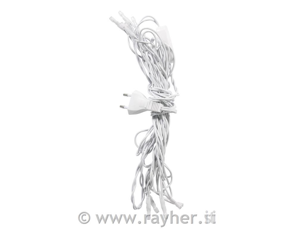 LED- garland of lights, inner area, whit