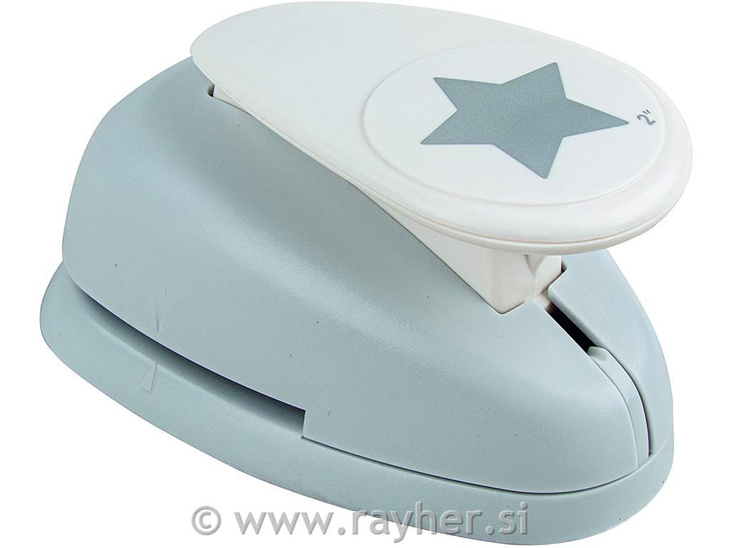 Motive puncher: Star, 4.7cm , (2"), tab-blister 1pc