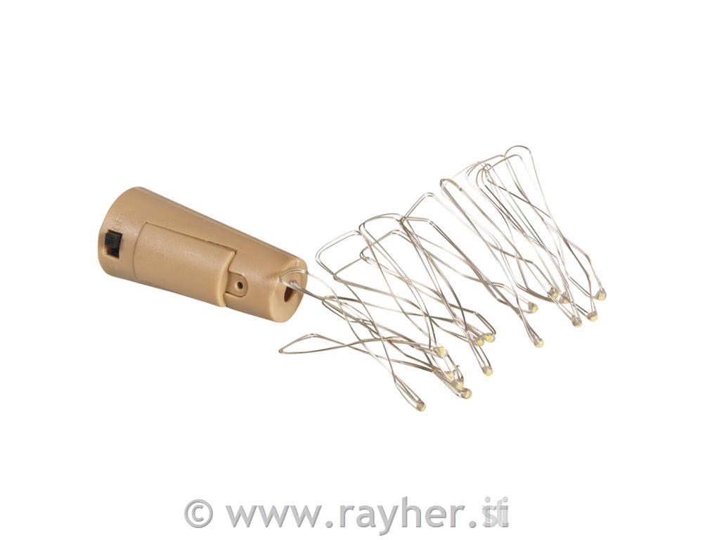 Mikro LED lučke, 1,35m, 15 lučk,