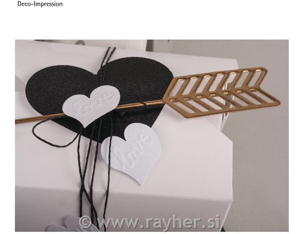 Embossing punch: Love, 3.2x1.5cm