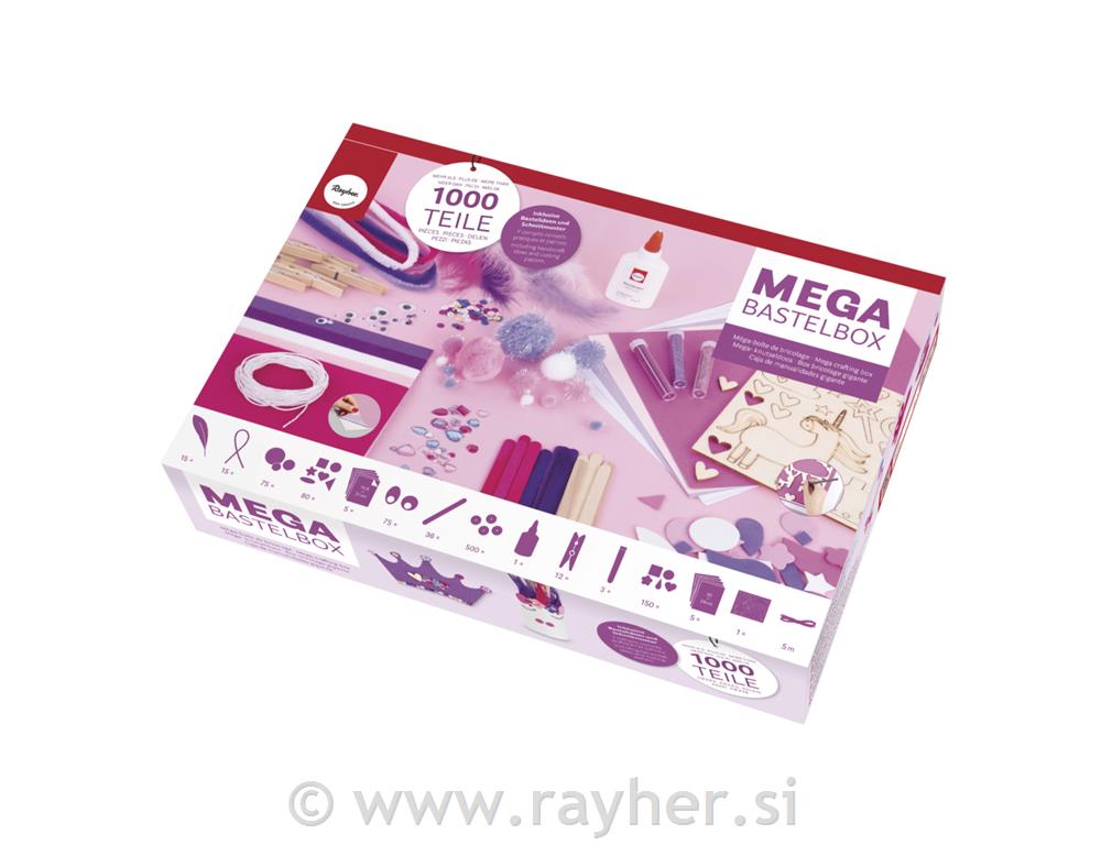 Mega set za ustvarjanje Samorog 1000+ delni