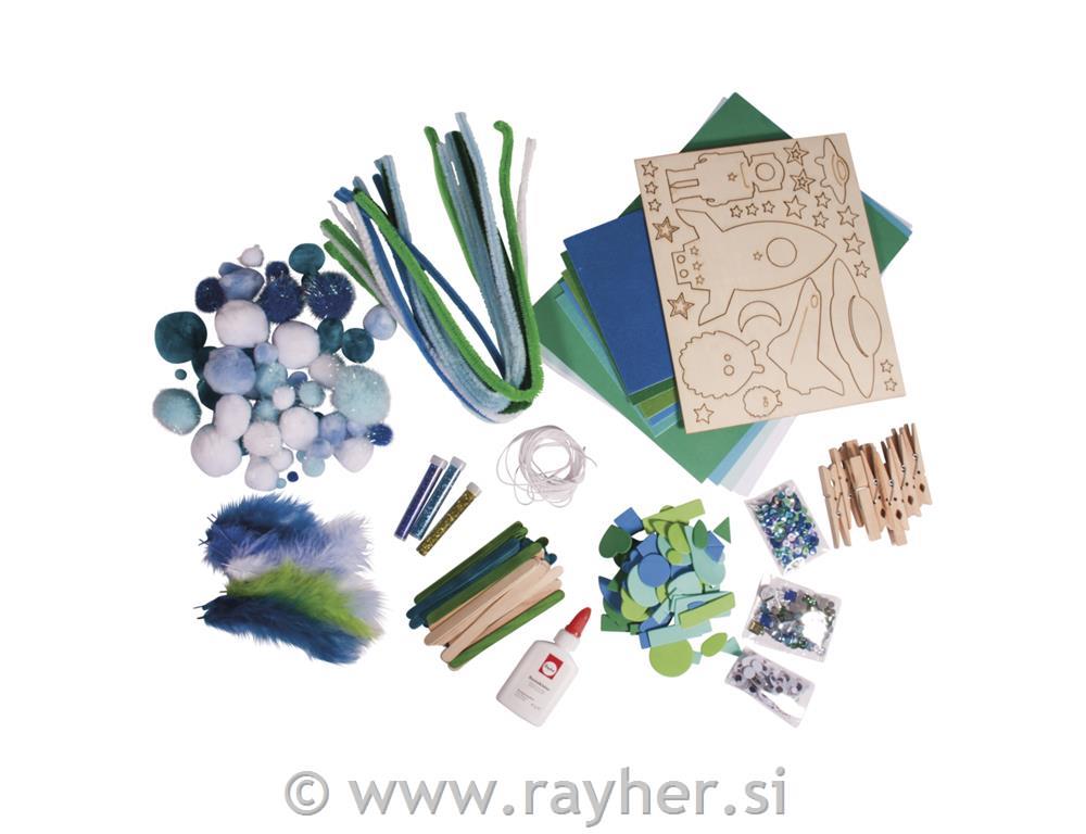 Mega set za ustvarjanje Vesolje 1000+ delni