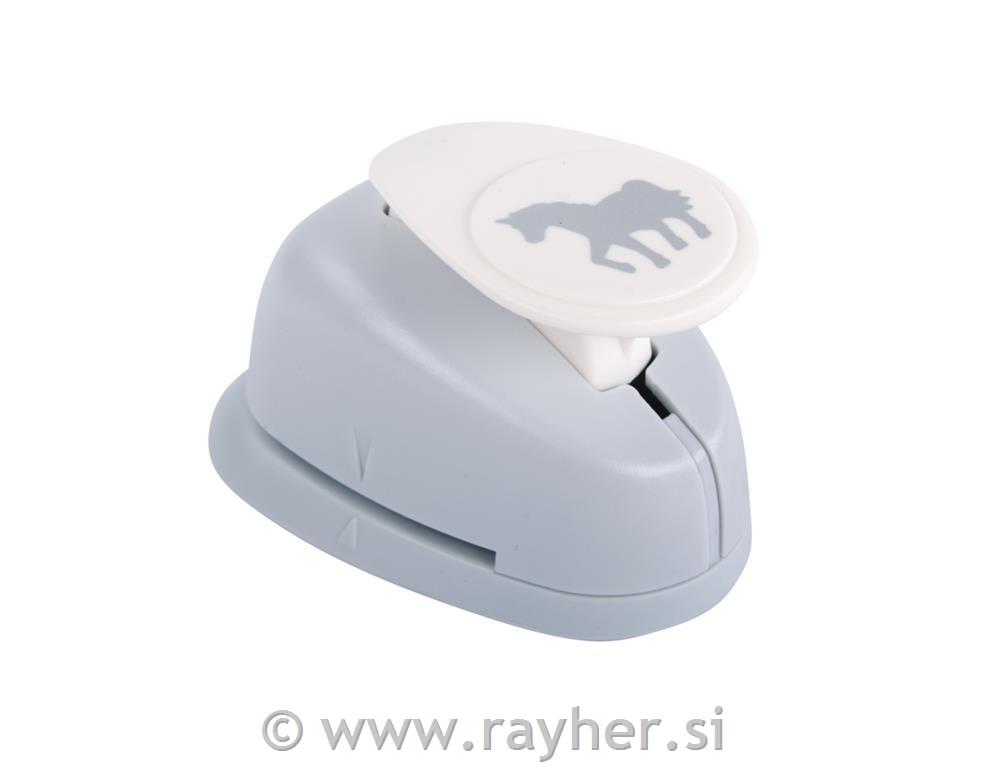 Motif-puncher: samorog, 2.54cm o(1"), tab-blister 1pc