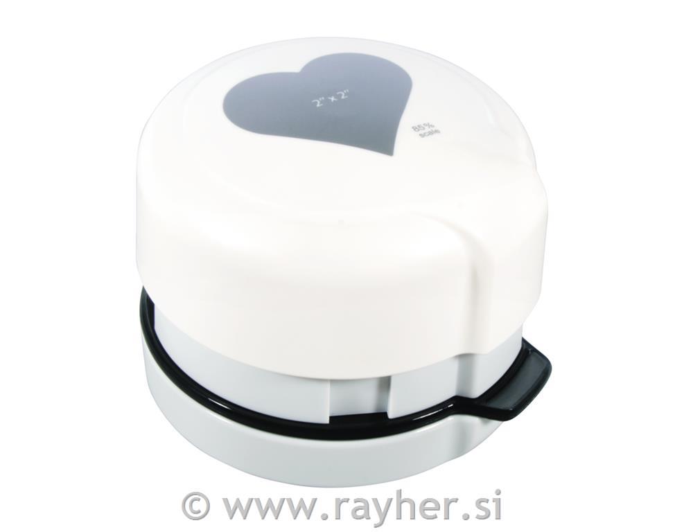 Luknjač magnetni Srce, 5.08cm , (2"x2")