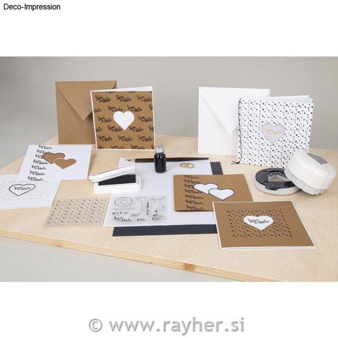 Luknjač magnetni Srce, 5.08cm , (2"x2")