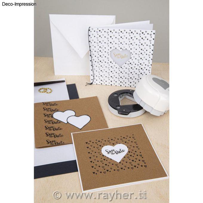 Luknjač magnetni Srce, 5.08cm , (2"x2")