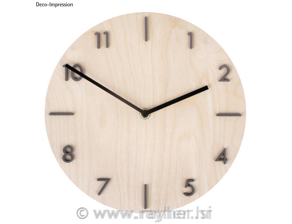 Clock-hands "Modern"88mm/117mm,+ cover cap, tab-bag 1pcblack