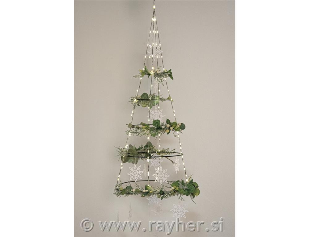 Mini LED lučke, 4x1,2 m, 96 lučk, za notr.uporabo