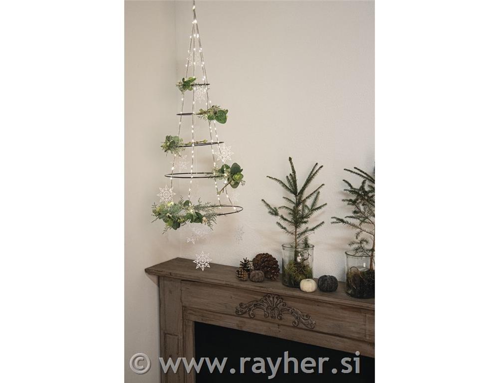 Mini LED lučke, 4x1,2 m, 96 lučk, za notr.uporabo