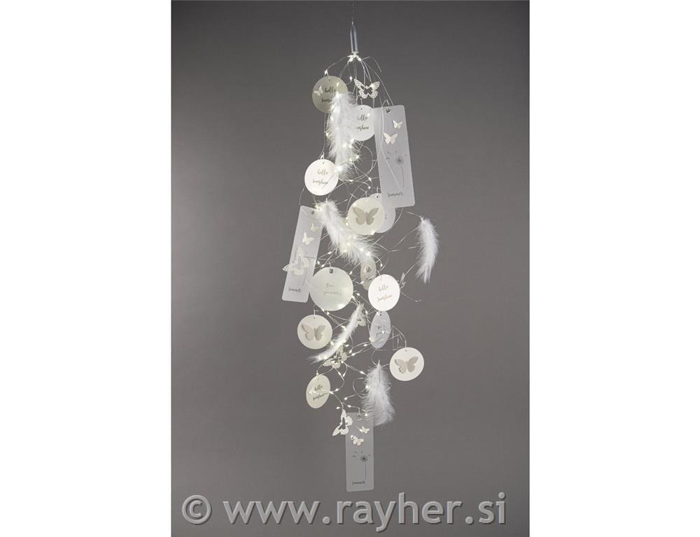 Mini LED lučke, 4x1,2 m, 96 lučk, za notr.uporabo