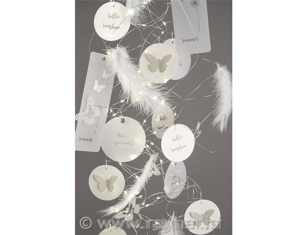 Mini LED lučke, 4x1,2 m, 96 lučk, za notr.uporabo