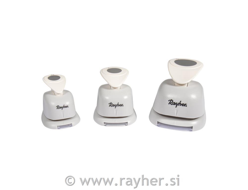 Motif puncher set Circles, 1.6cm+2.54cm+